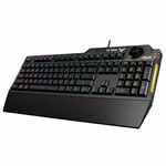 Խաղային ստեղնաշար Asus TUF Gaming K1 իսպաներեն Qwerty սև