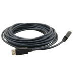 DisplayPort մալուխ Kramer C-MDPM/MDPM 1,8 մ սև 1,8 մ