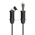 HDMI մալուխ Aisens V2.1 AOC սև 50 մ