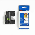 Բնօրինակ մատրիցային ժապավեն Brother TZe-N241 սպիտակ, սև/սպիտակ 18 մմ