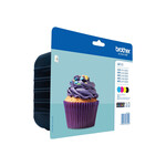 Բնօրինակ թանաքային փամփուշտ Brother LC-123VALBP բազմագույն