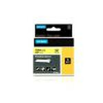 Լամինացված ժապավեն պիտակավորման մեքենաների համար Dymo Nylon ճկուն IND բազմագույն սև/դեղին