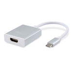 USB-C-ից HDMI ադապտեր Equip 133452 սպիտակ 4K Ultra HD