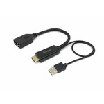 HDMI-ից DisplayPort ադապտեր Equip 119039 սև 15 սմ