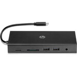 USB Hub HP Multi Port սև