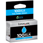 Lexmark 100 XLA կապույտ, երկնագույն, օրիգինալ թանաքային փամփուշտ
