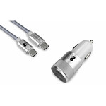 Մեքենայի լիցքավորիչ Subblim SUBCHG-5CPD10 սև պողպատ 20 Վտ