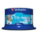 CD-R Verbatim AZO լայն թանաքային տպիչով տպելի 50 միավոր (50 միավոր)