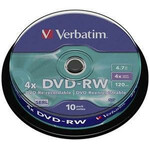 DVD-RW Verbatim DVDVER00072B 10 միավոր