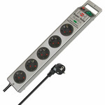 Հոսանքի վարդակ - 5 վարդակ Brennenstuhl Super-Solid 3600 Վտ անջատիչով (2,5 մ)