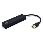 USB հանգույց Ewent EW1136 4 x USB 3.0 սև