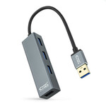 4-պորտային USB հանգույց NANOCABLE 10.16.4402 USB 3.0 մոխրագույն