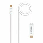 Mini DisplayPort-ից HDMI ադապտեր NANOCABLE 10.15.4002 սպիտակ 2 մ