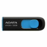 USB կրիչ Adata AUV128-32G-RBE 32 GB Կապույտ Սև/Կապույտ