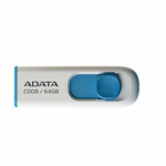 USB կրիչ Adata AC008-64G-RWE 64 GB սպիտակ