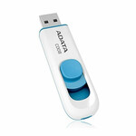 USB կրիչ Adata AC008-32G-RWE 32 GB սպիտակ կապույտ/սպիտակ