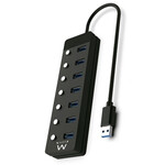 USB Hub Ewent EW1147 սև