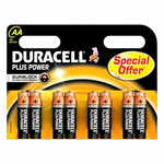 Ալկալային մարտկոցներ DURACELL LR06 LR6 AA 1.5V (8 հատ) AA