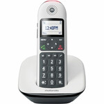 Անլար հեռախոս Motorola 107CD5001WHITE սպիտակ սև/սպիտակ