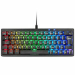 Խաղային ստեղնաշար Mars Gaming MKMINIPROYES Qwerty US սև