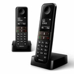 Անլար հեռախոս Philips D4702B/34 Duo 1,8