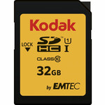 Միկրո SD հիշողության քարտ Kodak SDHC32GBCLASS10U1 32 GB SDHC UHS-I Class 10 ադապտերով