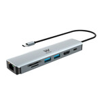 7-պորտային USB հանգույց Woxter