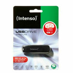 USB կրիչ INTENSO USB 3.0 64 ԳԲ Սև 64 ԳԲ
