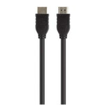 HDMI մալուխ Belkin F3Y017BT1.5MBLK սև 1.5 մ