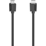 HDMI մալուխ Hama 00200702 սև 1,5 մ