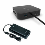 USB հանգույց i-Tec C31DUALDPDOCKPD100W