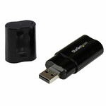 Արտաքին ձայնային քարտ USB Startech ICUSBAUDIOB սև