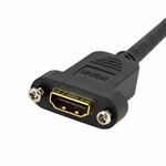 HDMI մալուխ Startech HDMIPNLFM3 սև