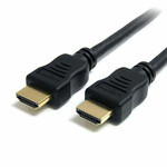 HDMI մալուխ Startech HDMM1MHS սև 1 մ