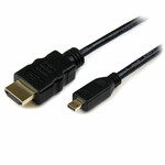 HDMI մալուխ Startech HDADMM2M Սև