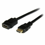 HDMI մալուխ Startech HDEXT2M Սև (2 մ)
