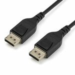 DisplayPort մալուխ Startech DP14MM1M 1 մ 4K Ultra HD Սև