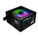 Սնուցման աղբյուր՝ CoolBox DG-PWS600-MRBZ ATX 600W RGB, սև, Ø 12 սմ x 1