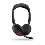 Ականջակալներ միկրոֆոնով Jabra Evolve2 65 Flex սև