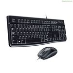 Logitech 920-002543 սև իտալական QWERTY ստեղնաշար և մկնիկ