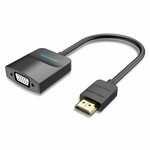 HDMI-ից VGA աուդիո ադապտերով Vention 42161