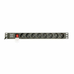 Հոսանքի վարդակ՝ 8 վարդակ անջատիչով GEMBIRD EG-PDU-014 3 մ (3 մ)