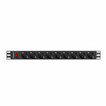 Էլեկտրական վարդակ՝ 9 վարդակ անջատիչով Lanberg PDU-09F-0300-BK 220-250 V 16 A 4000 W