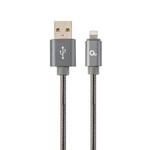 Lightning մալուխ Cablexpert CC-USB2S-AMLM-1M-BG