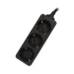 3-վարդակիցով վարդակ առանց հոսանքի անջատիչի Ewent EW3959 3680W (1,5 մ)