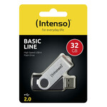 USB կրիչ INTENSO Basic Line 32 ԳԲ սև