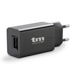 Պատի լիցքավորիչ TM Electron Black 5 V USB