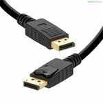 DisplayPort Cable PcCom PCCES-CAB-DP14-3M Black 4K Ultra HD 3 m