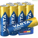 Batteries Varta Long Life Power 1,5 V AA