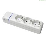 3-socket plugboard without power switch Solera 8003p